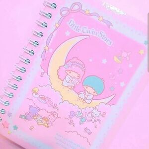 NWT Sanrio Little Twin Stars Mini Notebook